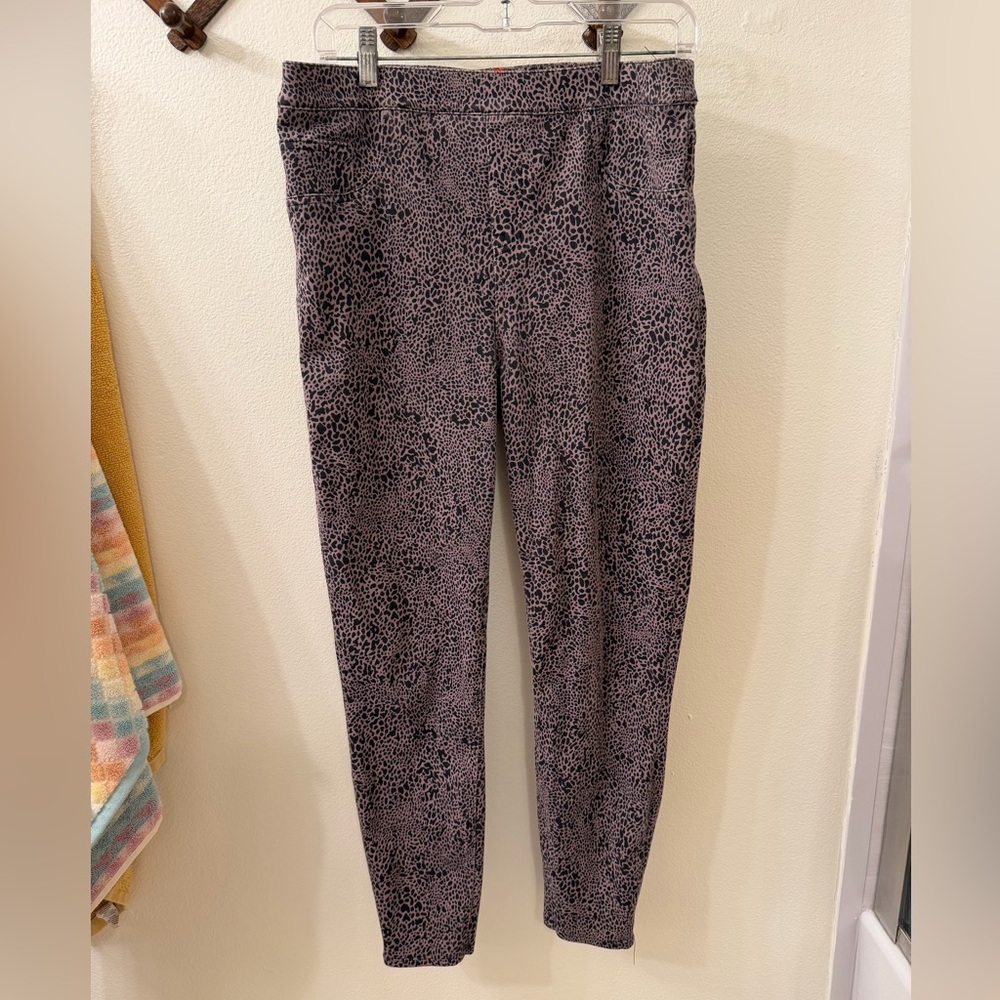 Spanx Ankle Jean-Ish Legging - Desert Dot size XL